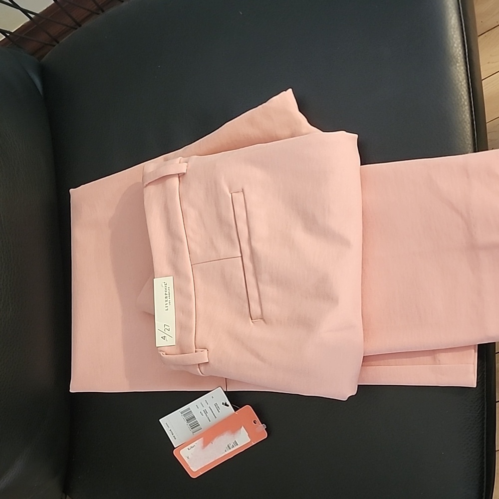 Liverpool  Kelsey Trouse Size 4/27 Pink Perfection